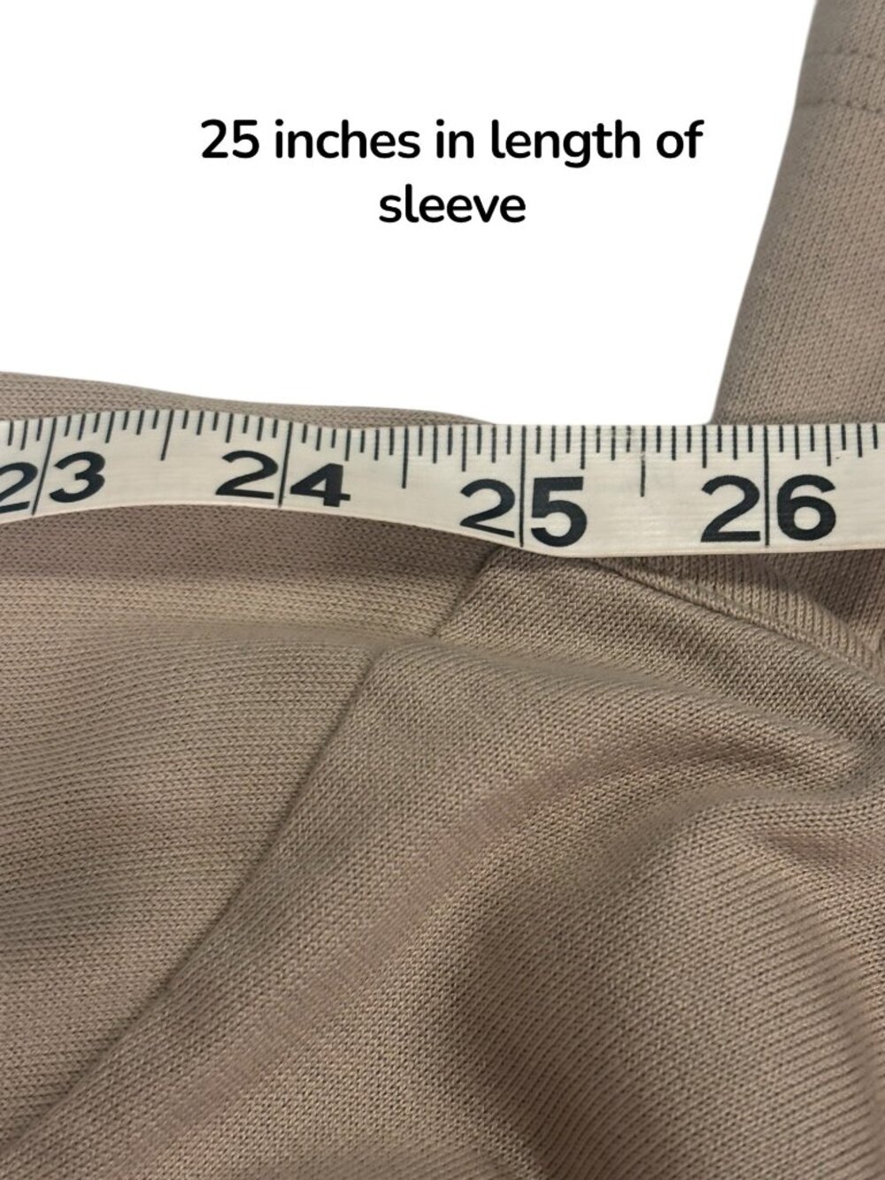 Robert Barakett Mens L Pima Cotton Long Sleeve Tee Beige Luxury Soft Casual - Picture 8 of 8